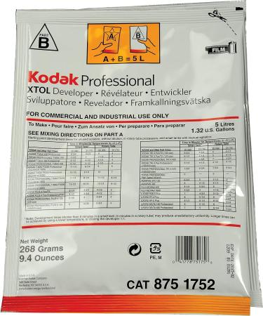 Kodak XTOL Black & White Film Developer Powder - 5 Liters - Buy Online on GoSupps.com