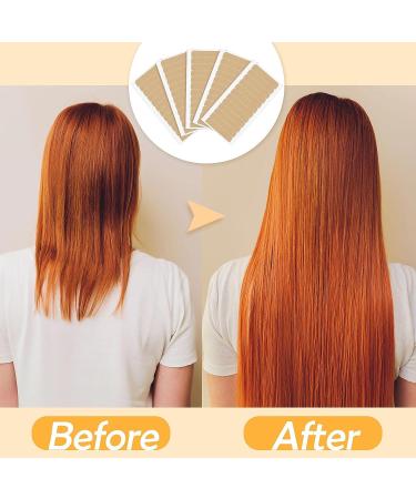 120 Double Sided Hair Extension Tape Tabs + Rat Tail Comb - Strong Adhesive Replacement Tapes - Stainless Steel Pintail Comb Included - Buy Online on GoSupps.com