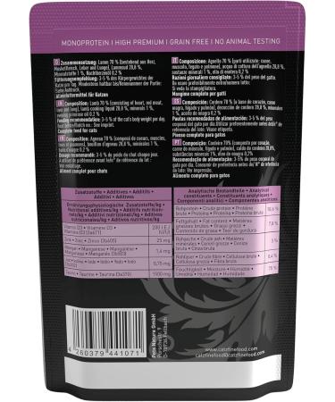 Catz Finefood Purrr Lamb Monoprotein Wet Cat Food | 70% Meat Content | 16 x 85g | Nutritional Formula for Cats - Buy Online on GoSupps.com