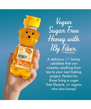ChocZero Sugar-Free Honey - Keto Sweetener - All Natural, Vegan-Friendly, Zero Sugar Substitute | 10.5oz Jar - Buy Online on GoSupps.com