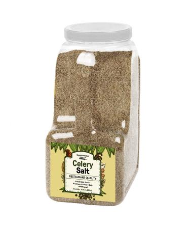 Celery Salt By Unpretentious Baker, 9 lb, Restaurant Quality, Traditional Seasoning, Bold Fresh Flavor 9 Pound