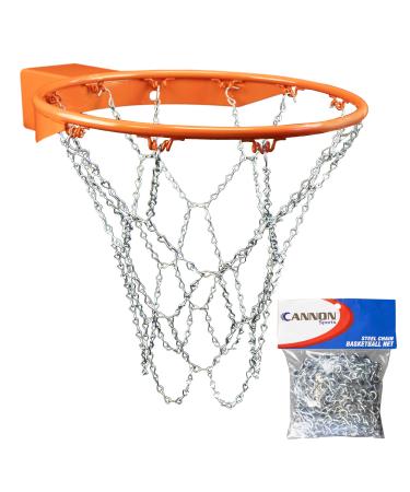 Cannon Sports Chain Basketball Net Replacement for Outdoor Training & Driveway Practice (Standard 12-Loop)