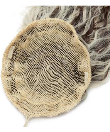 Long Curly Drawstring Ponytail Clip in Wavy Natural Ponytail Hair Extension Hairpieces for Black Women 18 Inches Sandy blonde & bleach blonde - Buy Online on GoSupps.com