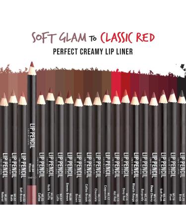 kiss new york Professional Slim Lip Pencil - Creamy Soft Lip Liner for Smooth & Long-Lasting Mauve Lip Color - Water-Resistant Lip Crayon for Natural Lip Makeup - Buy Online on GoSupps.com