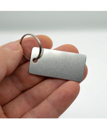 StayMax 25 Pack Stainless Steel Rectangle Stamping Blanks with One Hole - Buy Online on GoSupps.com
