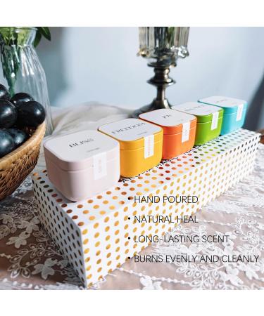 Premium Scented Candles Gift Set - 5 Pack Aromatherapy Stress Relief Candles for Women | Long Lasting Soy Candle Gifts for Anniversaries Birthdays Christmas & Thanksgiving - Buy Online on GoSupps.com