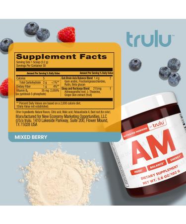AMPM Nutrition: Energize Your Day & Sleep Better | Activated Morning + Peaceful Midnight - Energy Mood Gut Health Support - Buy Online on GoSupps.com