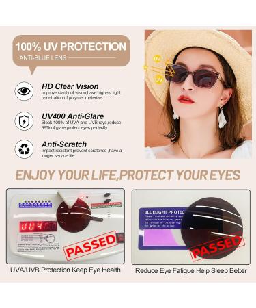OCCI CHIARI Women's 2.25x Reading Sunglasses - Stylish Outdoor Eyewear with Brown Lens (Multiple Magnifications Available - Buy Online on GoSupps.com