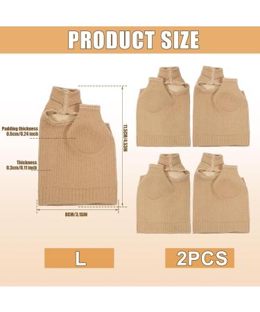 Upgraded Toe Pads - Breathable Bunion Cushion Sleeves for Men & Women | Comfortable Elastic Foot Protectors for Day & Night Relief | 2 Pairs - Buy Online on GoSupps.com