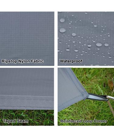 GEERTOP 2 Person Ultralight Waterproof Tent Tarp Ground Sheet for Camping, Hiking, Picnic - 4 Sizes Available - Buy Online on GoSupps.com