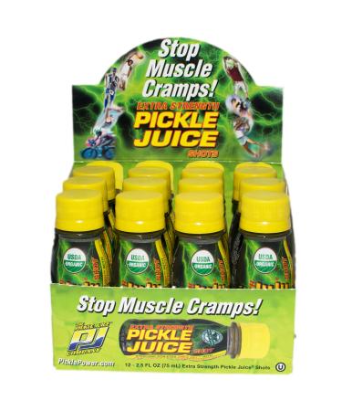 Pickle Juice Extra Strength Shots, 2.5 oz, 12 pack