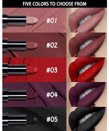 Nude Pink Long Lasting Lipstick for Women | Hydrating Matte Velvet Superstay Liquid Lip Gloss - Waterproof Smudge-Proof Intense Color Makeup - Buy Online on GoSupps.com