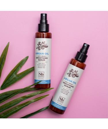 Argan Oil Smoothing Serum - Anti-Frizz, Repairs Damage, Controls Flyaways - Vegan & Cruelty-Free - 5 Fl oz - Buy Online on GoSupps.com