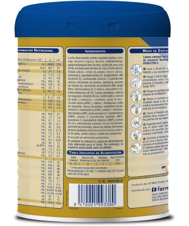 Novalac 2 Premium Proactive Milk Continuation 800gr - Buy Online on GoSupps.com