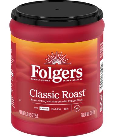 Folgers Classic Roast Medium Ground Coffee 272g - Buy Online on GoSupps.com