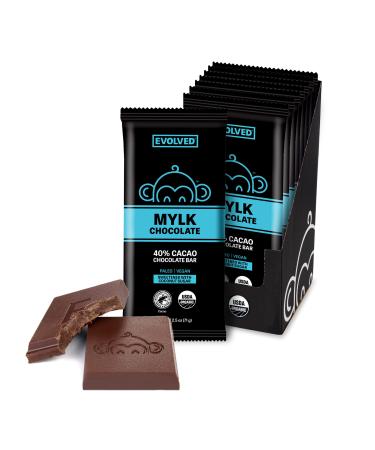 EVOLVED Chocolate Mylk Chocolate Bars, 2.5-oz. (Count of 8)
