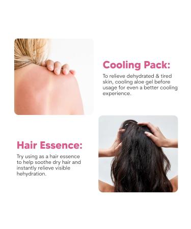 ONSOI 95% Aloe Vera Gel & Cactus Soothing Gel - Sunburn Relief & Hydrating Treatment (2PK) | International Shipping Available - Buy Online on GoSupps.com