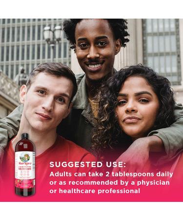 MaryRuth's Morning Liquid Vitamins - Raspberry Flavor - 32oz for Daily Wellness - Buy Online on GoSupps.com