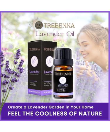 Pure Lavender Oil - Therapeutic Grade Essential Oil for Diffuser Skin Care Hair Growth Aromatherapy & Relaxation - 10mL - Buy Online on GoSupps.com
