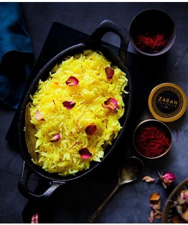 Zaran Saffron Superior Threads (Coupe) - Premium Grade 2g Spice for Paella, Risotto, Teas | Culinary Saffron - Buy Online on GoSupps.com