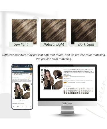 Vivien U Tip Hair Extensions Human Hair 18 Inch Balayage Brown Hot Fusion Hair Extensions Utips Nature Black Ombre Medium Brown with Light Blonde Kertain U Tip Hair Extensions 50g/50s 1B/4/18 45cm 1-1 UT #1b/4/18 - Buy Online on GoSupps.com
