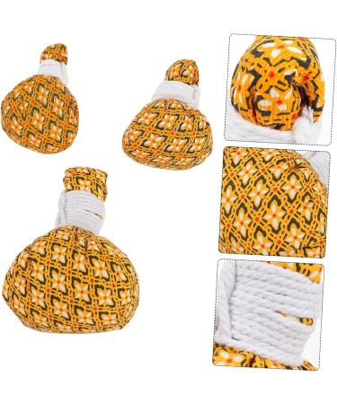 Buy Lurrose 9 Pc Warm Roasted Wormwood Rolls - Herbal Compress Massage Balls | Chinese Spa Foot Bath Kit - Global Shipping Available - Buy Online on GoSupps.com