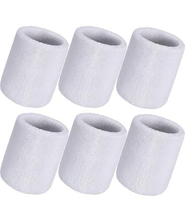 12 Cotton Welding Bands for Men & Women - Ideal for Tennis Basketball Running & Gym Training | White & Opulent Garden - Buy Online on GoSupps.com