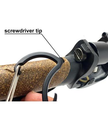 OUTDOOR ELEMENT Firebiner - Fire Starter Carabiner Multi Tool with Utility Blade and Bottle Opener - Keychain Emergency Tool in Black Forest - Buy Online on GoSupps.com