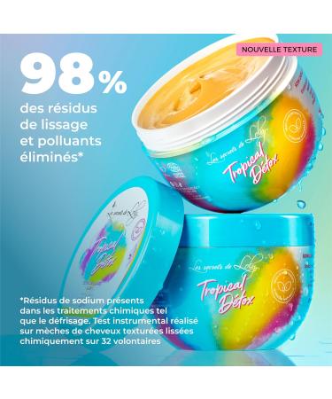 Les Secrets De Loly Tropical D tox Nouvelle Texture - Soin Cheveux Clarifiant Hydratant & Purifiant Tous Types de Cheveux Naturel 99 6% 250 ml 2026 - Buy Online on GoSupps.com