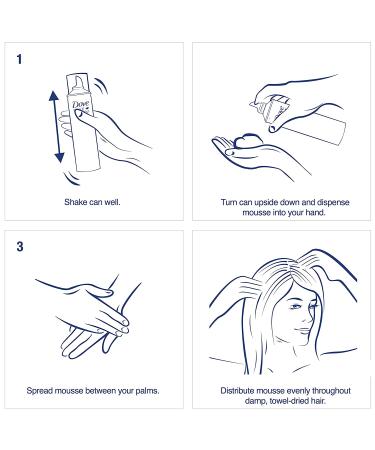 Dove STYLE+care Curls Defining Mousse 7 oz - Soft Hold | Shop Now - Buy Online on GoSupps.com