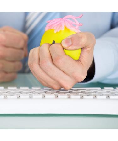 Relaxdays 9 cm Squishy Ball - Funny Grimace Anti-Stress Ball for Kids & Adults | Kneadable & Colorful - Buy Online on GoSupps.com