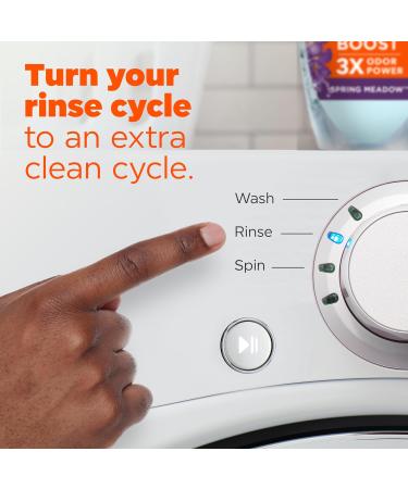 Tide Clean Boost Fabric Rinse Removes Odours and Residues Safe on All Fabrics Free of Dyes and Heavy Perfumes Spring Meadow Scent 754ML 25.5 ml (Pack of 1) - Buy Online on GoSupps.com