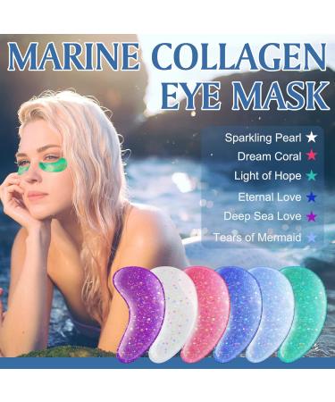 Masques pour les yeux (12 paires) patchs pour les yeux en perles pour liminer les cernes r duire les rides et les poches collag ne marin naturel patchs hyaluroniques anti- ge sous les yeux 12Pack - Buy Online on GoSupps.com