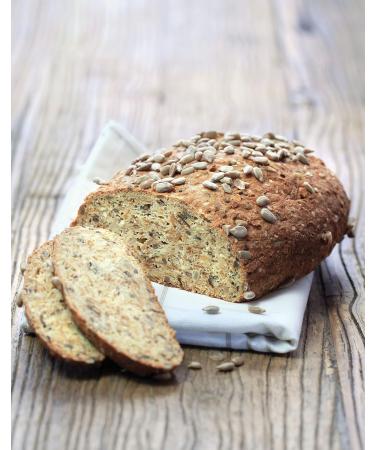 Sukrin Fibre Bread Mix - Low Carb, Gluten-Free, Milk-Free, Yeast-Free, Easy Baking for Keto Diets - 250g (Pack of 1) | High Fibre - Buy Online on GoSupps.com