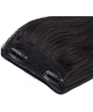 Side Clip In On Bangs Fringe Hair Extension One Piece Synthetic Slanted Fringe Hairpiece Hair Accessories For Womens Dark Black Dark Black Slanted Bangs - Buy Online on GoSupps.com