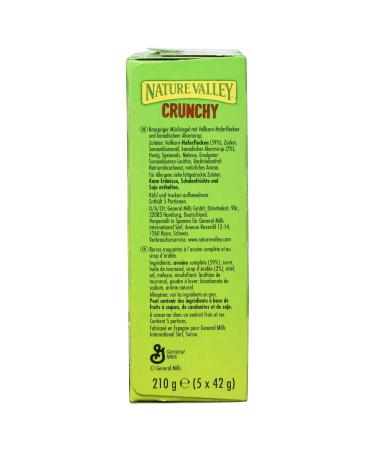 Buy Nature Valley Canadian Maple Syrup Cereal Bars - 10 Bars (210g) | International Shipping Available - Buy Online on GoSupps.com