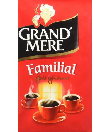 Grand'Mère Familial Ground Coffee 250 g - Pack of 2