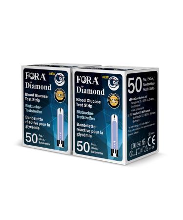 FORA Diamond GD50 DM10 blood sugar blood sugar test strips 100 pieces