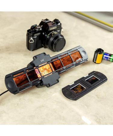JJC Photo Slide and Film Digitizing LED Light Kit | 10-Levels Brightness Shoe Mount Backlight | For Scanning and Copying 35mm Film Strips and Slides - Buy Online on GoSupps.com