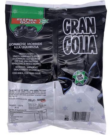 Perfetti Van Melle - Gran Golia - Gommes tendres la r glisse - Sachet Vrac 180 gr - Produit artisanal italien - Buy Online on GoSupps.com