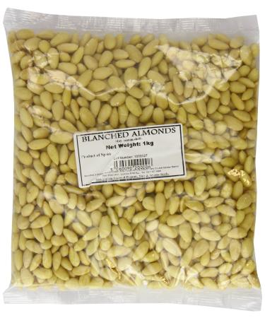 Debono Whole Blanched Almonds from Spain 1 Kg Bag