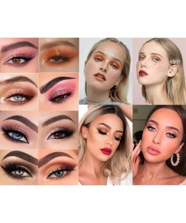 UIFCB Glitter Eyeshadow Palette - 6 Color Sparkle Shimmer Eye Shadow Makeup Set - Buy Online on GoSupps.com