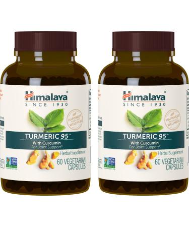 Himalaya Turmeric 95 with Curcumin 60 Vegetarian Capsules