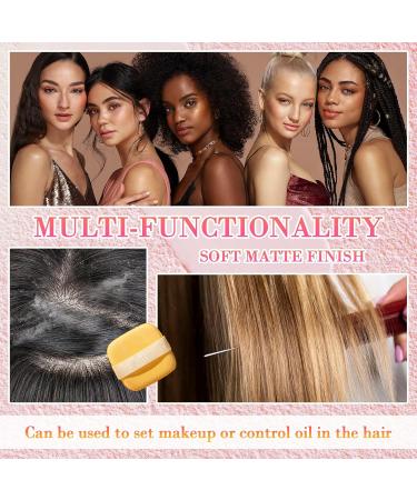 Loose Setting Powder Makeup Set | Waterproof Matte Powder Foundation Brush & Makeup Sponge | Long Lasting Oil Control for All Skin Tones - Buy Online on GoSupps.com