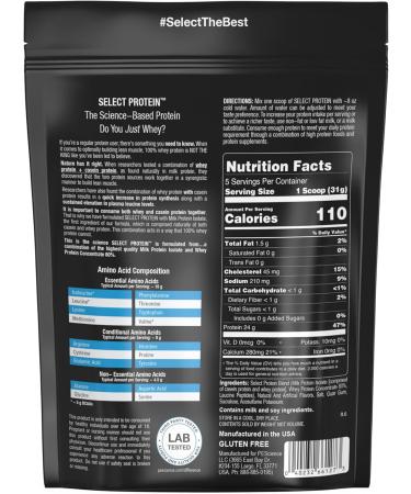 PEScience Select Protein Powder, Whey and Casein Blend, Clean Protein Powder for Women and Men, Low Calorie, Low Carb, Keto Friendly, Gluten Free - Snickerdoodle - 5 Servings - Buy Online on GoSupps.com