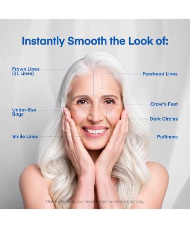 Instant Under Eye Lift Serum - Reduces Eye Bags Wrinkles Puffy Eyes Dark Circles & Crow s Feet in Minutes - Advanced Firming Polysaccharide Formula for Mature Skin - 20 mL 0.68 Ounce (Pack of 1) - Buy Online on GoSupps.com