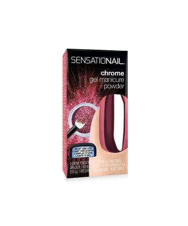Sensationail chrome powder rose