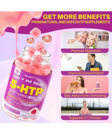 LILICARE Ginger Chews Supplement Gummies for Nausea Stomach Relief & 5HTP Gummies for Adults & Kids 8+ with GABA + Magnesium Glycinate - Buy Online on GoSupps.com