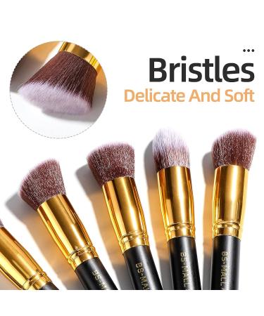 BS-MALL Premium Synthetic 14 Pcs Makeup Brush Set (F-Gold) - Foundation, Powder, Concealers, Eye Shadows - Buy Online on GoSupps.com