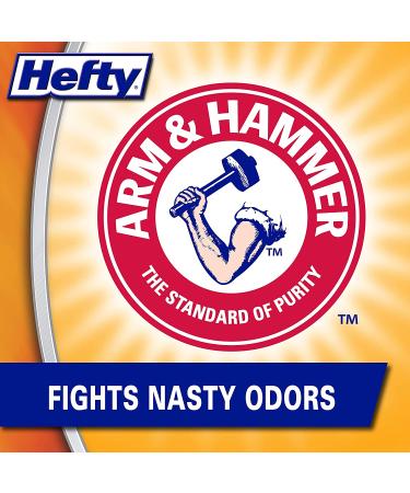 Hefty Ultra Strong Large Trash Bags 30 Gallon, 25 Count, White Pine Breeze Scent | Pack of 1 - Buy Online on GoSupps.com